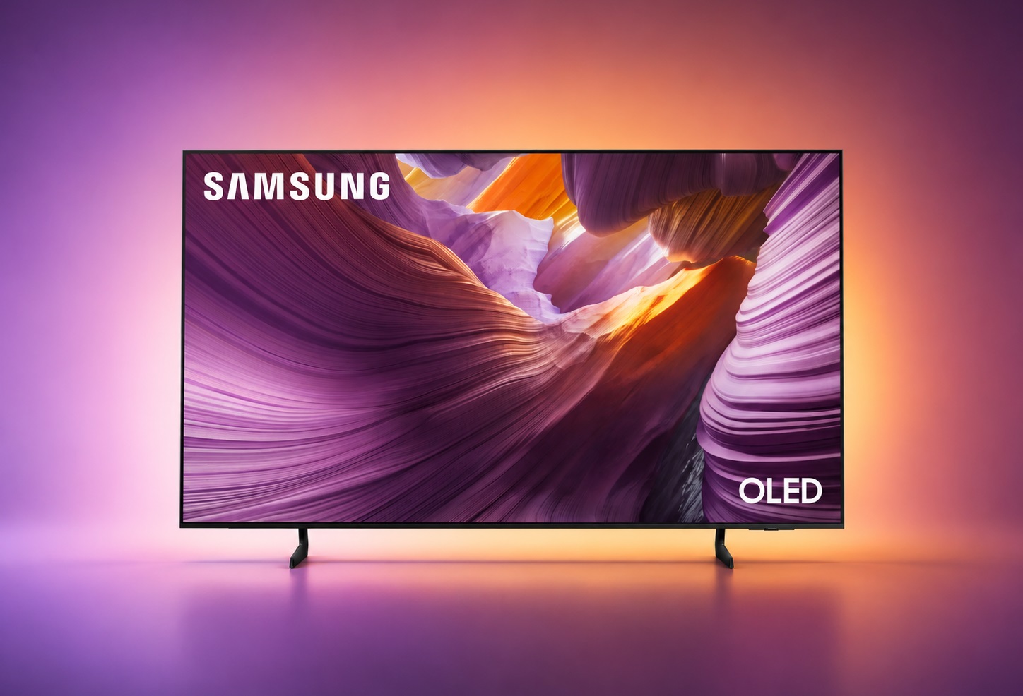 Smart TV Samsung OLED S85F 55 polegadas 4K com Vision AI, Dolby Atmos e painel OLED premium